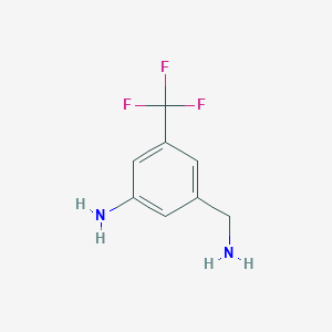 3-(Aminomethyl)-5-(trifluoromethyl)aniline