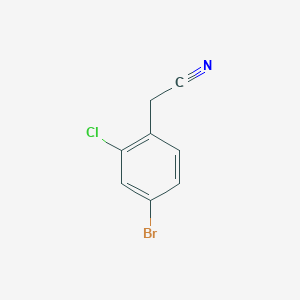 2-(4-Bromo-2-chlorophenyl)acetonitrile