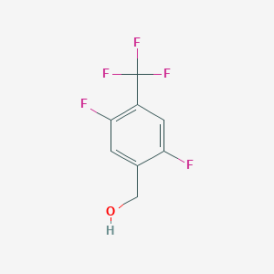 [2,5-Difluoro-4-(trifluoromethyl)phenyl]methanol
