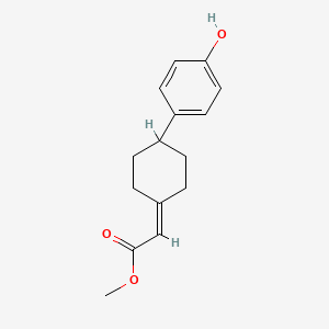 Methyl 2-(4-(4-hydroxyphenyl)cyclohexylidene)acetate