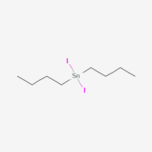 molecular formula C8H18I2Sn B13739083 Stannane, dibutyldiiodo- CAS No. 2865-19-2
