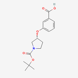 (R)-1-Boc-3-(3-carboxy-phenoxy)-pyrrolidine