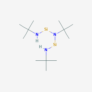molecular formula C12H29N3Si2 B13739091 CID 71309997 CAS No. 302912-47-6