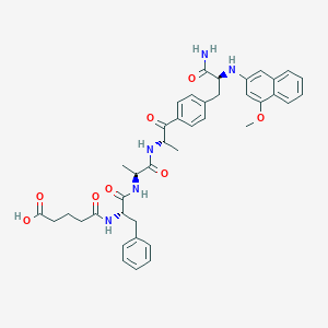 molecular formula C40H45N5O8 B137391 G-Faaf-4MN CAS No. 132806-29-2
