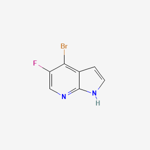4-bromo-5-fluoro-1H-pyrrolo[2,3-b]pyridine
