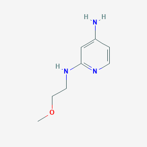 N2-(2-methoxyethyl)pyridine-2,4-diamine