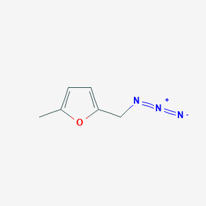 molecular formula C6H7N3O B1373923 2-(Azidomethyl)-5-methylfuran CAS No. 1248438-01-8