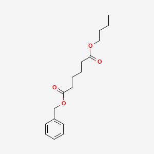 molecular formula C17H24O4 B13739247 Benzyl butyl adipate CAS No. 4121-13-5