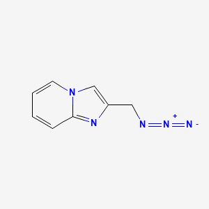 molecular formula C8H7N5 B1373925 2-(Azidomethyl)imidazo[1,2-a]pyridine CAS No. 182279-10-3