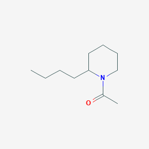 1-(2-Butylpiperidin-1-yl)ethanone