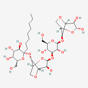 molecular formula C32H54O19 B13739342 Octyl-agarose 
