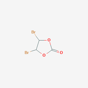 molecular formula C3H2Br2O3 B13739447 4,5-Dibromo-1,3-dioxolan-2-one CAS No. 30413-33-3