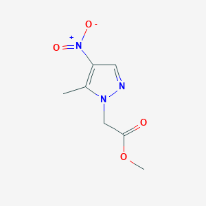 methyl 2-(5-methyl-4-nitro-1H-pyrazol-1-yl)acetate