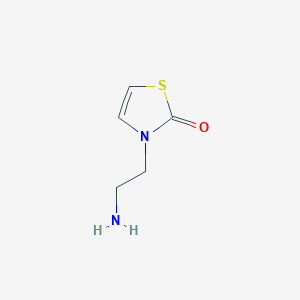 3-(2-Aminoethyl)-2,3-dihydro-1,3-thiazol-2-one
