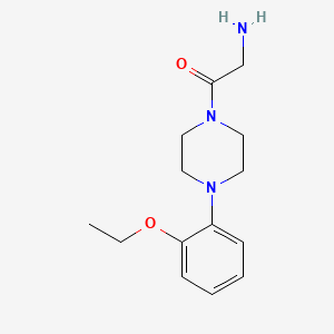 2-Amino-1-[4-(2-ethoxyphenyl)piperazin-1-yl]ethanone