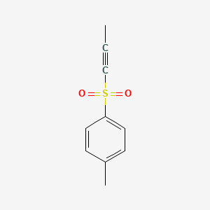 molecular formula C10H10O2S B13739722 1-Methyl-4-(1-propynyl-sulphonyl)benzene CAS No. 14027-53-3