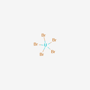 molecular formula Br5U B13739747 Uranium pentabromide CAS No. 13775-16-1