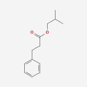 molecular formula C13H18O2 B13739789 Isobutyl 3-phenylpropionate CAS No. 28048-94-4