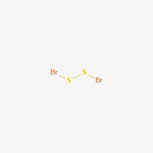 molecular formula Br2S2 B13739808 Disulphur dibromide CAS No. 13172-31-1