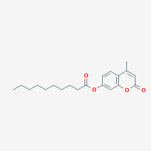 molecular formula C20H26O4 B013740 4-Methylumbelliferyl Decanoate CAS No. 66185-70-4