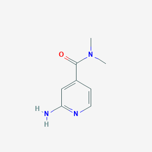 2-amino-N,N-dimethylpyridine-4-carboxamide