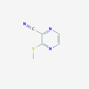 3-(Methylsulfanyl)pyrazine-2-carbonitrile