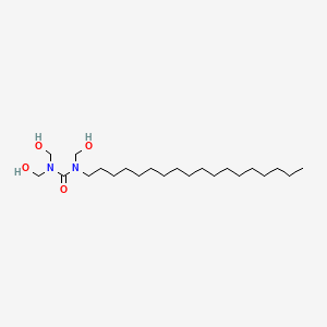 molecular formula C22H46N2O4 B13740057 Trimethyloloctadecylurea CAS No. 37224-10-5