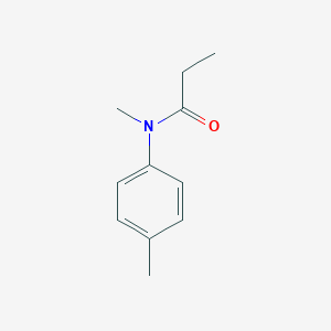 molecular formula C11H15NO B137401 N-Methyl-N-(p-tolyl)propionamide CAS No. 143084-99-5