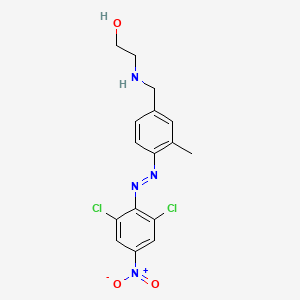 molecular formula C16H16Cl2N4O3 B13740112 Einecs 221-387-4 CAS No. 3084-21-7