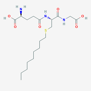 molecular formula C19H35N3O6S B13740138 L-Gamma-Glutamyl-S-Nonyl-L-Cysteinylglycine 