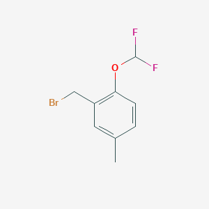 2-(Bromomethyl)-1-(difluoromethoxy)-4-methylbenzene