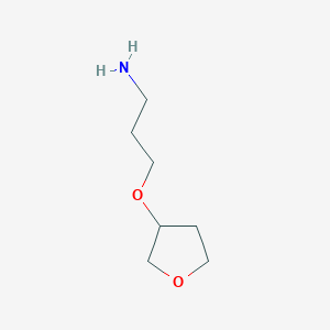 3-(3-Aminopropoxy)oxolane