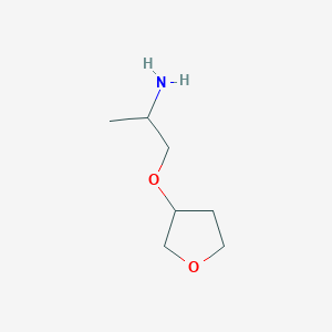 3-(2-Aminopropoxy)oxolane