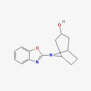 8-(Benzo[d]oxazol-2-yl)-8-azabicyclo[3.2.1]octan-3-ol