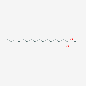 molecular formula C22H44O2 B13740918 Phytanic acid ethyl ester 