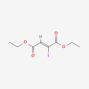 molecular formula C8H11IO4 B13740926 Diethyl iodofumarate CAS No. 38318-63-7