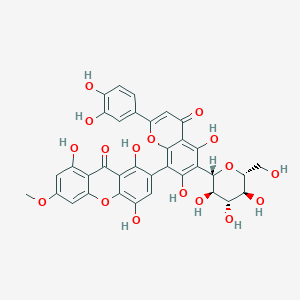 molecular formula C35H28O17 B137411 Swertifrancheside CAS No. 155740-03-7