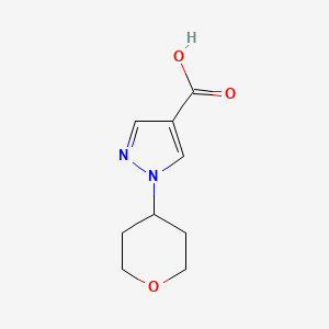 1-(Tetrahydro-2H-pyran-4-yl)-1H-pyrazole-4-carboxylic acid
