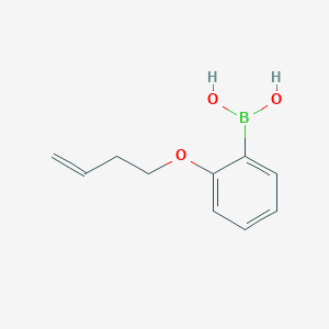 [2-(But-3-en-1-yloxy)phenyl]boronic acid