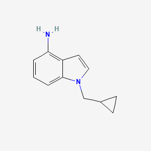 1H-Indol-4-amine, 1-(cyclopropylmethyl)-