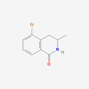 5-Bromo-3-methyl-1,2,3,4-tetrahydroisoquinolin-1-one