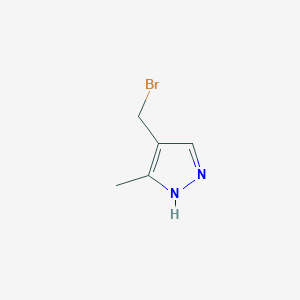 4-(bromomethyl)-3-methyl-1H-pyrazole
