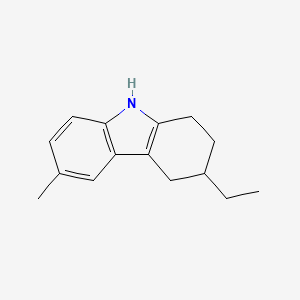 3-ethyl-6-methyl-2,3,4,9-tetrahydro-1H-carbazole