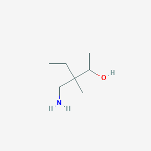3-(Aminomethyl)-3-methylpentan-2-ol