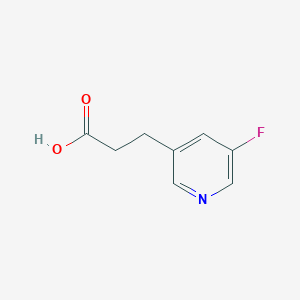 3-(5-Fluoropyridin-3-yl)propanoic acid
