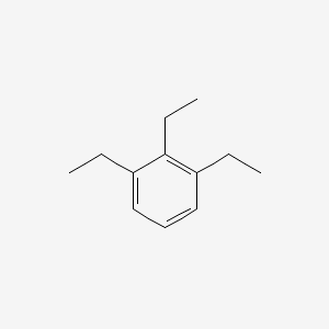 molecular formula C12H18 B13742051 Triethylbenzene CAS No. 42205-08-3