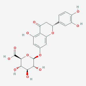 molecular formula C21H20O12 B137422 Eriodictyol 7-glucuronide CAS No. 133360-47-1