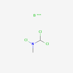 molecular formula C2H4BCl3N B13742224 Trichloro(dimethylamine)boron 