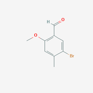 5-Bromo-2-methoxy-4-methylbenzaldehyde
