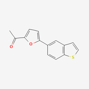 1-[5-(1-Benzothiophen-5-yl)furan-2-yl]ethan-1-one